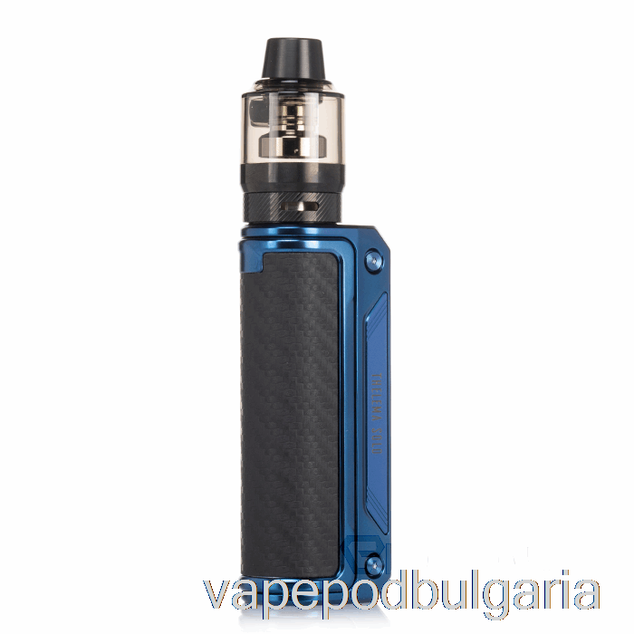 Vape Bulgaria Lost Vape Thelema Solo 100w Starter Kit Sierra Blue / Carbon Fiber